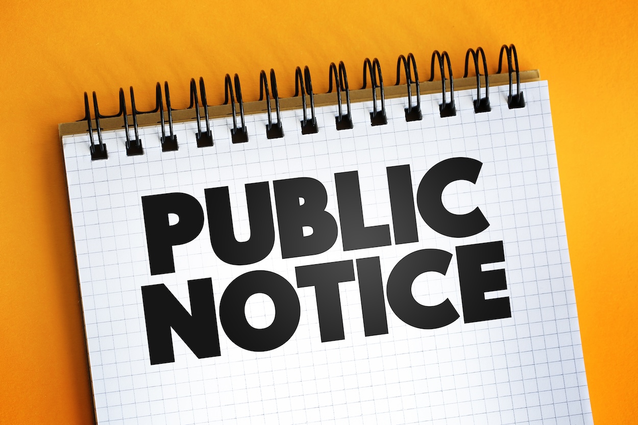Notice of Public Hearing for the Quogue School 2023 - 2024